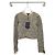 Louis Vuitton Langarmshirt aus gestreiftem, gekräuseltem Strick Weiß