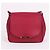 Fendi Borsa a tracolla quadrata con logo dorato bordeaux Rosso - vista 2