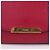 Fendi Borsa a tracolla quadrata con logo dorato bordeaux Rosso - vista 3