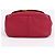 Fendi Borsa a tracolla quadrata con logo dorato bordeaux Rosso - vista 8