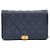 Boy Chanel Mini borsa a tracolla WOC in Caviar Blu