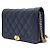 Boy Chanel Mini borsa a tracolla WOC in Caviar Blu - vista 2