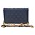 Boy Chanel Mini borsa a tracolla WOC in Caviar Blu - vista 3