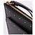Bally Clutch Media Oro e Nera con Borchie Nero - vista 6