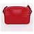 Prada Borsa a Spalla Diagram Red Silver Chain Rosso - vista 4