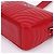 Prada Borsa a Spalla Diagram Red Silver Chain Rosso - vista 8