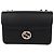 Gucci Interlocking Black Medium Chain Bag Schwarz