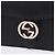 Gucci Interlocking Black Medium Chain Bag Schwarz - Ansicht 2