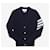 Thom Browne Gestreifter Cashmere-Cardigan Schwarz - Ansicht 3