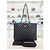 Chanel Borsa a tracolla shopper Timeless in pelle di agnello nera e oro Nero - vista 2