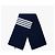 Thom Browne Sciarpa in cashmere a righe a coste Nero - vista 6