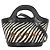 Marni Micro bolso Tropicalia con efecto de rafia ondulada