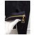 Louis Vuitton Pantaloni Jogger con Cerniera Laterale e Bottoni Oro Nero - vista 5