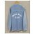 Miu Miu Chaqueta vaquera con logo de algodón Azul - vista 4