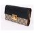 Padlock Gucci Catena per borsa portafoglio lunga con lucchetto GG dorato Nero - vista 4