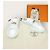 Hermès White Silver Day Kelly Sneaker Weiß - Ansicht 8