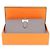 Hermès Cartera larga unisex Appson marrón con vetas chapada en oro Castaño - vista 8