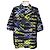 Louis Vuitton Kurzärmeliges T-Shirt mit Monogramm-Tie-Dye-Print Mehrfarben