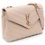 Saint Laurent Borsa Lulu Monogram Envelope Satchel con catena a tracolla e crossbody Marrone - vista 2