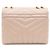 Saint Laurent Borsa Lulu Monogram Envelope Satchel con catena a tracolla e crossbody Marrone - vista 3