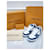 Louis Vuitton Trainer in denim blu monogram Argento - vista 6