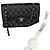 Chanel Borsa Classic Small Flap Bag Caviar Nero Argento