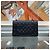 Chanel Borsa Classic Small Flap Bag Caviar Nero Argento - vista 7