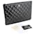 Chanel Clutch CC New Medium in vernice argento  - vista 8