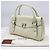 Salvatore Ferragamo Borsa Tote Saffiano Silver Gancini Bianco - vista 2