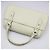 Salvatore Ferragamo Borsa Tote Saffiano Silver Gancini Bianco - vista 4