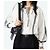 Zadig & Voltaire Blusa KOZAK de algodón bordado oversize Multicolor - vista 3