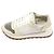 Brunello Cucinelli Weiße Wildleder-Techno-Stoff Damen-Sneaker - Ansicht 4