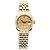 Rolex Original Diamond Datejust Combi Damen Uhr mit Garantie Golden