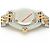 Rolex Original Diamond Datejust Combi Damen Uhr mit Garantie Golden - Ansicht 13
