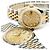 Rolex Original Diamond Datejust Combi Damen Uhr mit Garantie Golden - Ansicht 24