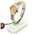 Rolex Original Diamond Datejust Combi Damen Uhr mit Garantie Golden - Ansicht 5