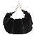 Valentino Borsa a Spalla Black Grama Mink Croissant Nero - vista 3