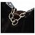 Valentino Borsa a Spalla Black Grama Mink Croissant Nero - vista 6