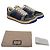 Gucci Sneakers Screen Runner in cotone GG e scamosciato Multicolore
