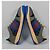 Gucci Sneakers Screen Runner in cotone GG e scamosciato Multicolore - vista 4