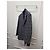 Dior Giacca in cotone cannage tweed nero e blu - vista 3
