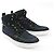 Lanvin Sneaker alte in nubuck Nero - vista 10