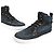 Lanvin Sneaker alte in nubuck Nero - vista 11
