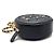 Chanel Mini borsa a tracolla rotonda Tambourine in caviar Nero - vista 7