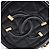 Chanel Mini borsa a tracolla rotonda Tambourine in caviar Nero - vista 8