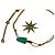 Bulgari Collana Gelati Malachite Pink Gold Multicolore