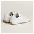 Hermès Sneakers da donna con suola sottile in Blanc Argento - vista 5