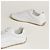 Hermès Sneakers da donna con suola sottile in Blanc Argento - vista 6