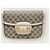 Gucci Borsa a tracolla GG Supreme in pelle bianca con morsetto Bianco - vista 2