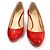 Giuseppe Zanotti Décolleté VIV in vernice rossa da donna Rosso